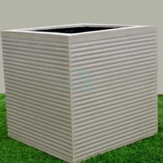 jardiniere plystone cubique