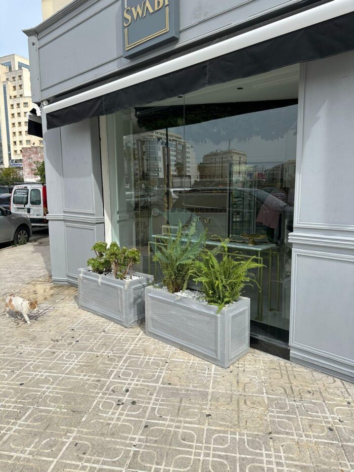 jardiniere rectangulaire style haussmannien maroc
